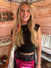 Load image into Gallery viewer, Clip in Hair Extension with Feather Hair Charm