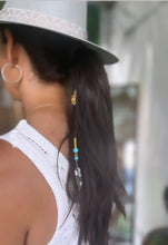 Load image into Gallery viewer, Rustic Feather Hair Charm - Boho Festival Hair Accessories