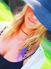 Load image into Gallery viewer, Purple Feather Valier, HairValier