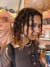 Load image into Gallery viewer, Feather Hair Charms - Festival Hair Accessories 
