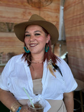 Load image into Gallery viewer, Clip in Feather Hair Charms - Boho Festival Hair Accessories 
