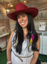 Load image into Gallery viewer, Clip in Hair Extension with Feather Hair Charm
