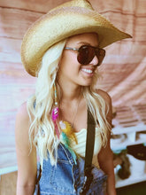 Load image into Gallery viewer, Clip in Hair Extension with Feather Hair Charm
