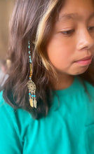 Load image into Gallery viewer, Dreamcatcher Hair Charm - Boho Festival Hair Accessories
